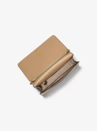 Střední metalická crossbody kabelka Jet Set Travel