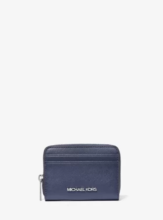 Střední peněženka Jet Set Travel Saffiano z kůže