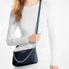 Střední safínová kožená crossbody kabelka Jet Set Střední safínová kožená crossbody kabelka Jet Set