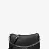 Středně velká kožená crossbody kabelka Carmela Pebbled Středně velká kožená crossbody kabelka Carmela Pebbled