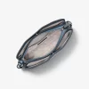 Středně velká kožená crossbody kabelka Trisha Pebbled Středně velká kožená crossbody kabelka Trisha Pebbled