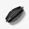 Středně velká kožená crossbody kabelka Trisha Pebbled Středně velká kožená crossbody kabelka Trisha Pebbled