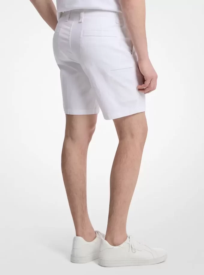 Strečové bavlněné kraťasy Strečové bavlněné kraťasy