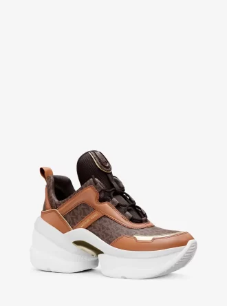 Tenisky s logem Olympia Signature
