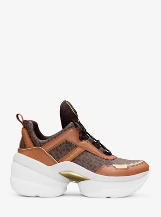 Tenisky s logem Olympia Signature