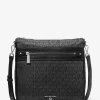 Tkaná crossbody kabelka Jet Set s velkým logem Tkaná crossbody kabelka Jet Set s velkým logem