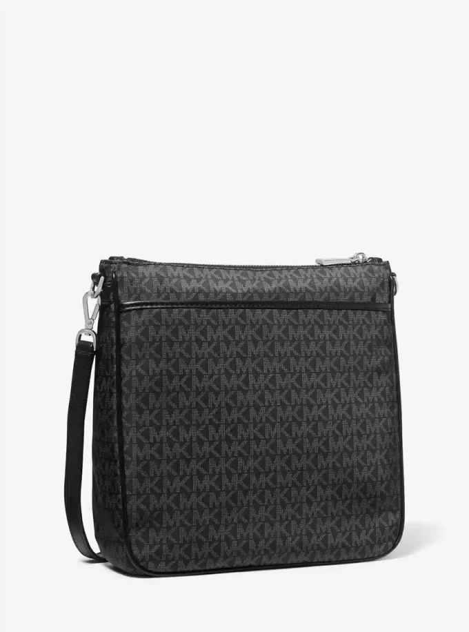 Tkaná crossbody kabelka Jet Set s velkým logem Tkaná crossbody kabelka Jet Set s velkým logem