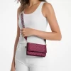 Tkaná crossbody taška Jet Set s malým logem a potiskem Tkaná crossbody taška Jet Set s malým logem a potiskem