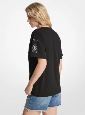 Bavlněné tričko Watch Hunger Stop