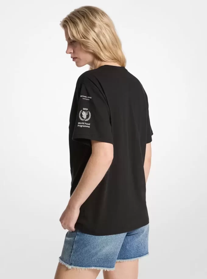 Bavlněné tričko Watch Hunger Stop