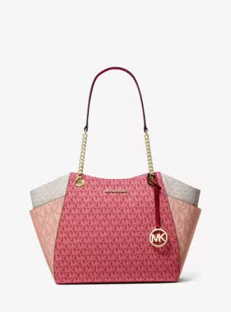 Velká barevná taška Jet Set Signature Logo Tote