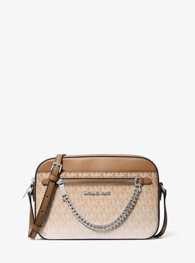 Velké body crossbody s ombré potiskem Jet Set Signature Logo Velké body crossbody s ombré potiskem Jet Set Signature Logo