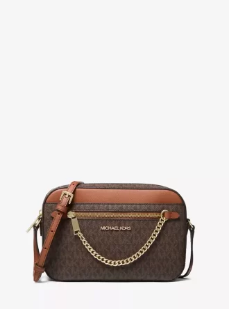 Velká crossbody kabelka Jet Set s logem