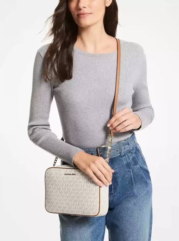 Velká crossbody kabelka Jet Set s logem