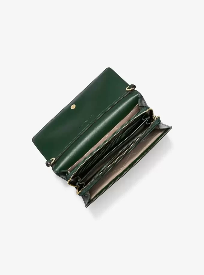 Velká crossbody kabelka Jet Set s ombré logem