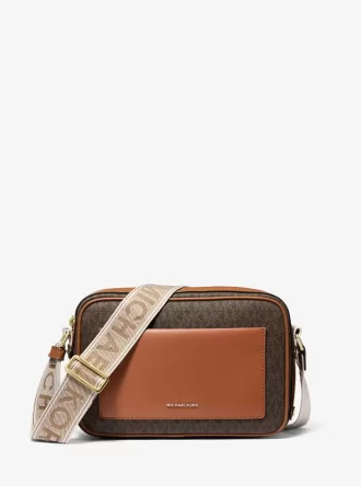 Velká crossbody kabelka Maeve Signature Logo