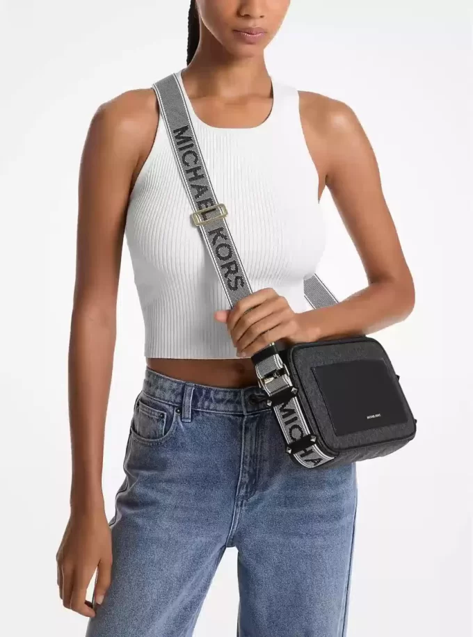 Velká crossbody kabelka Maeve Signature Logo Velká crossbody kabelka Maeve Signature Logo