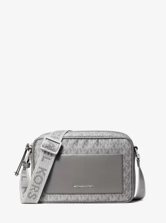 Velká crossbody kabelka s potiskem a logem Jet Set