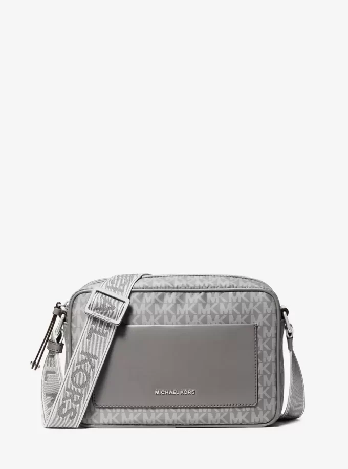 Velká crossbody kabelka s potiskem a logem Jet Set Velká crossbody kabelka s potiskem a logem Jet Set