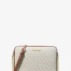 Velká crossbody kabelka s potiskem loga Jet Set