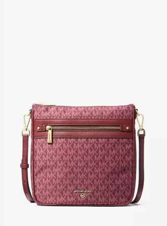 Velká crossbody kabelka s potiskem loga Jet Set