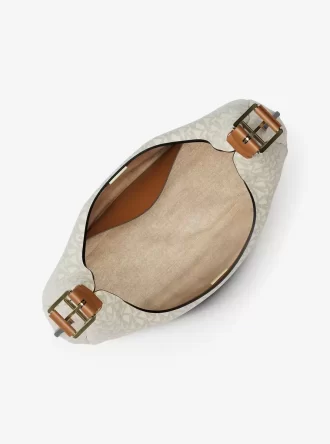 Velká hobo taška přes rameno Nolita Signature Logo