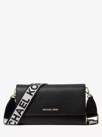 Velká kožená crossbody kabelka Jet Set