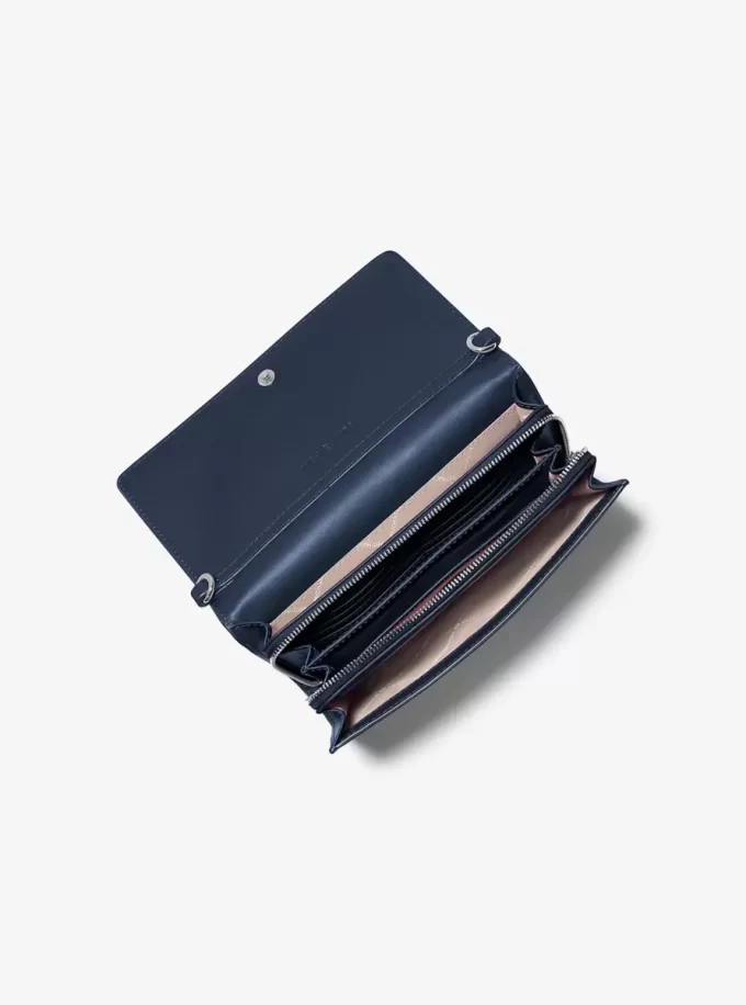 Velká kožená crossbody kabelka Jet Set Velká kožená crossbody kabelka Jet Set