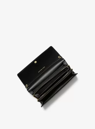 Velká kožená crossbody kabelka Jet Set