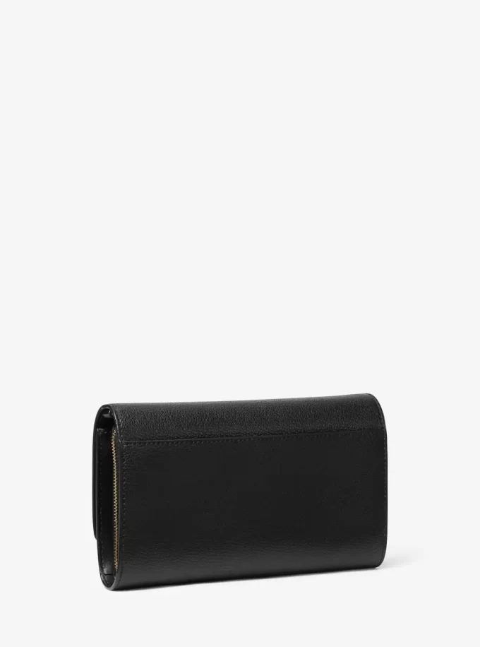 Velká kožená crossbody kabelka Jet Set