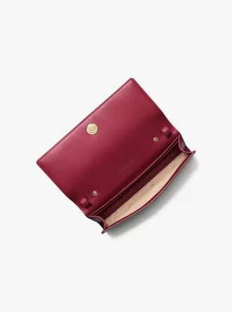 Velká kožená kabelka Carson Pebbled Crossbody
