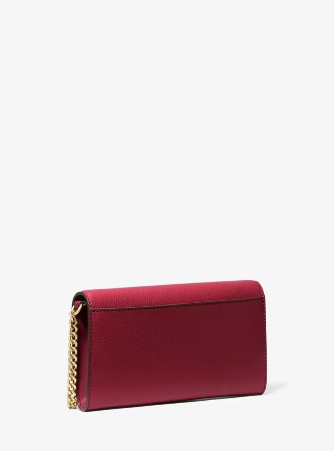 Velká kožená kabelka Carson Pebbled Crossbody Velká kožená kabelka Carson Pebbled Crossbody