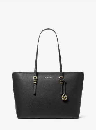 Velká kožená taška Quinn Pebbled Tote