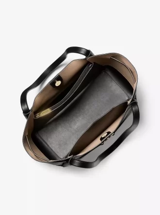Velká kožená taška Reed Pebbled Tote