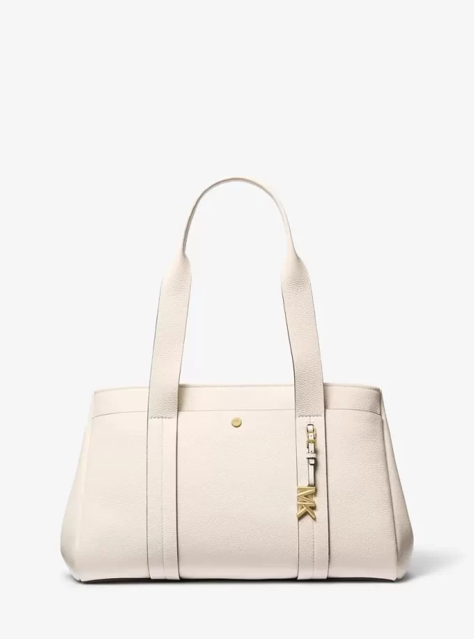 Velká kožená taška Romee Pebbled Tote Velká kožená taška Romee Pebbled Tote