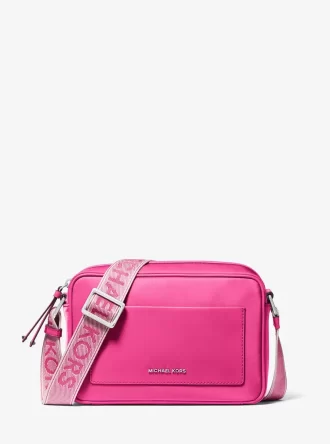Velká nylonová gabardénová crossbody kabelka Jet Set