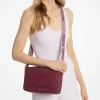 Velká tkaná crossbody kabelka s potiskem loga Jet Set Velká tkaná crossbody kabelka s potiskem loga Jet Set