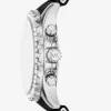 Velkoformátové hodinky Everest Pavé ve stříbrné barvě Velkoformátové hodinky Everest Pavé ve stříbrné barvě