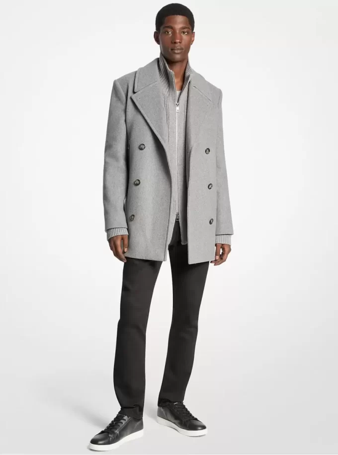 Vlněný kabát Peacoat Vlněný kabát Peacoat