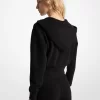 Zkrácená mikina na zip s logem a přívěskem Jacquard Zkrácená mikina na zip s logem a přívěskem Jacquard